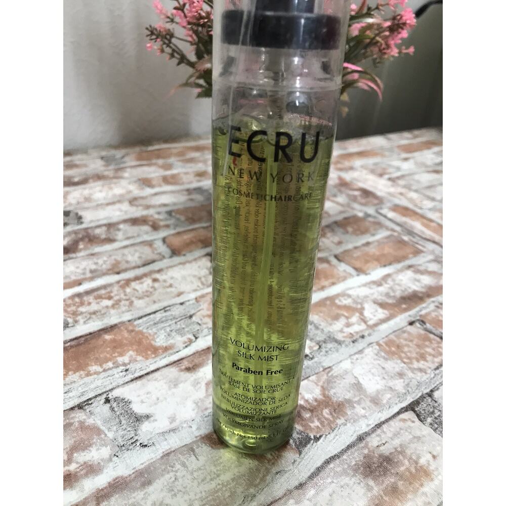 ECRU New York Volumizing & Conditioning Silk Mist Cosmetic Hair Care 5.1 fl oz - Picture 2 of 5